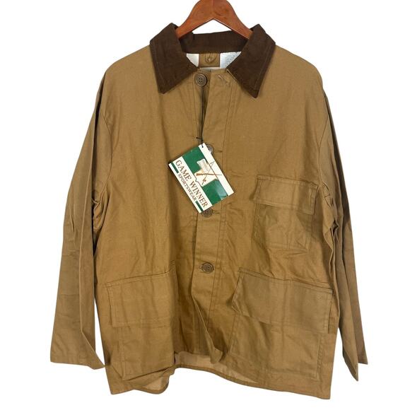 Vintage Game Winner Outdoorsman Hunting Coat Men's Size Large DEAD STOCK - Picture 1 of 11